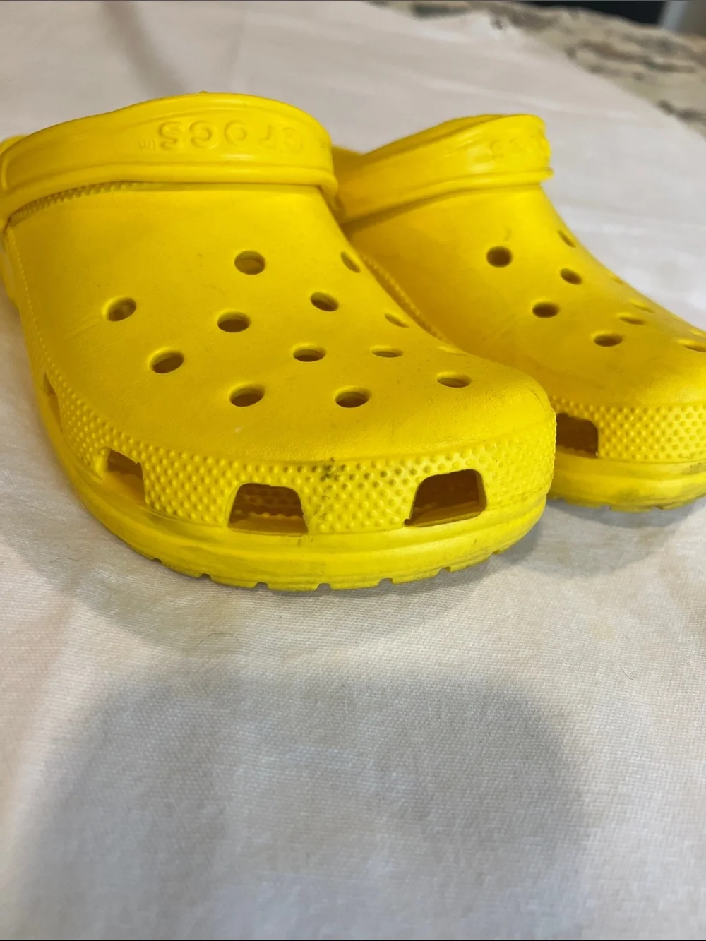 CROCS Classic Adult Clogs in Yellow